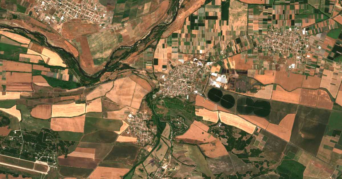 Hartă satelitară: Popovița