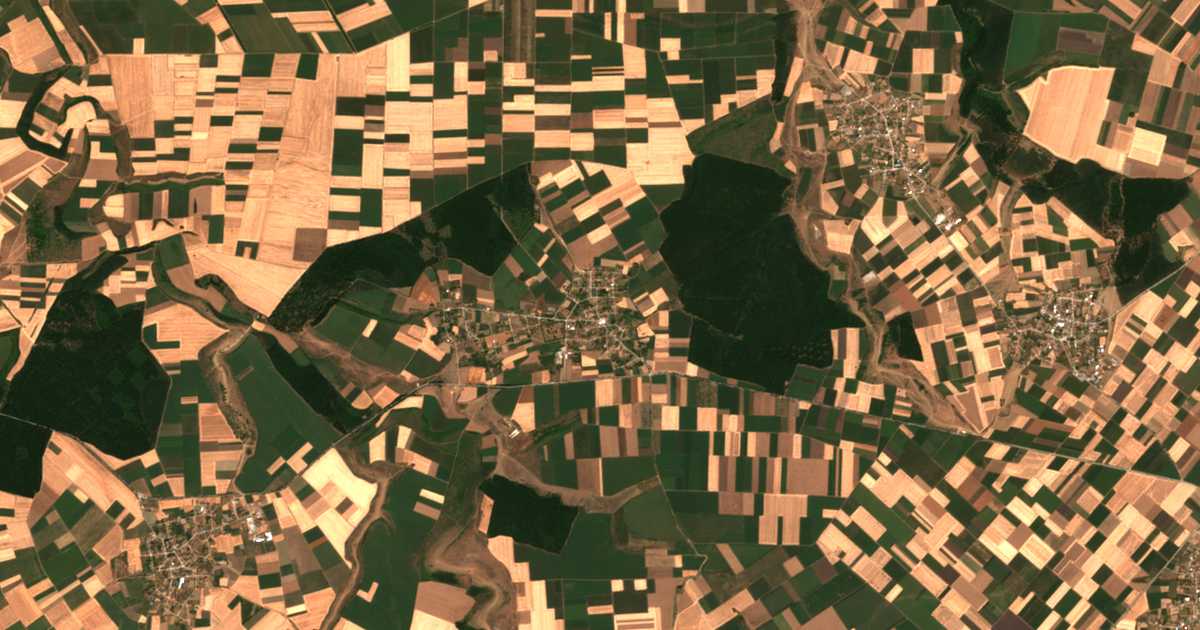 Hartă satelitară: Duhoveț