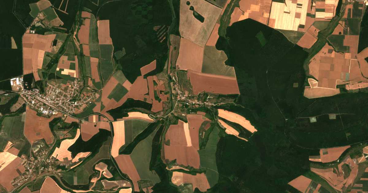 Hartă satelitară: Krivița