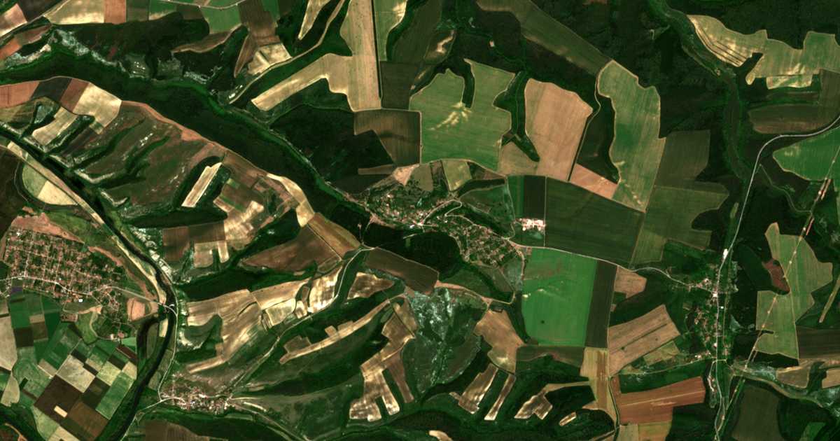Hartă satelitară: Brestovița