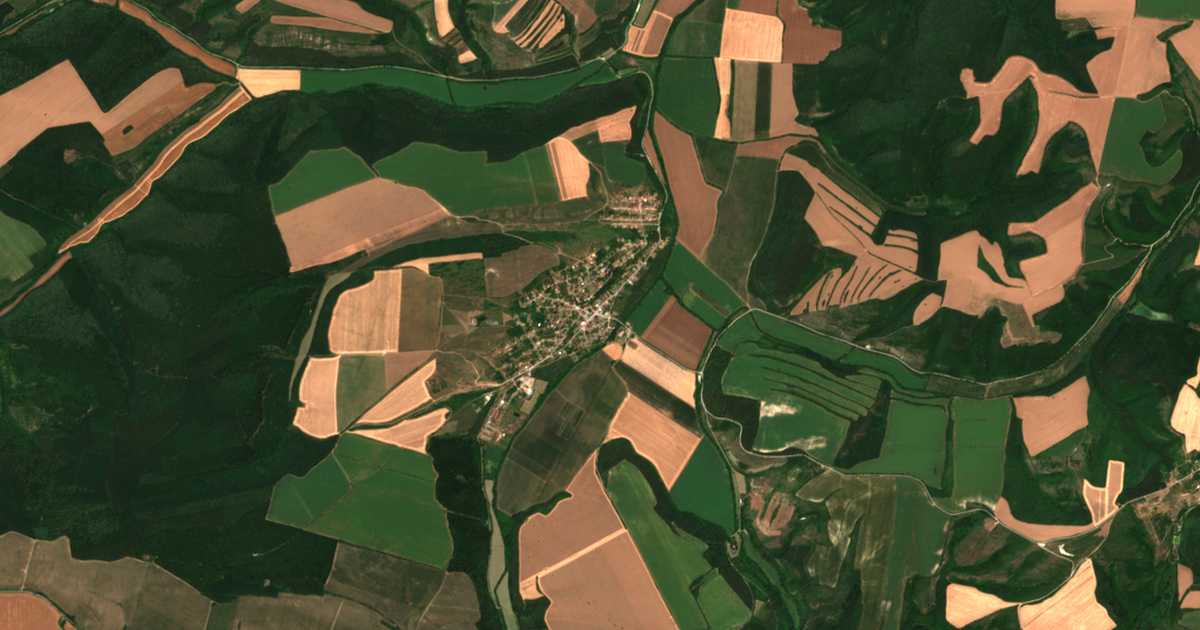 Hartă satelitară: Baniska