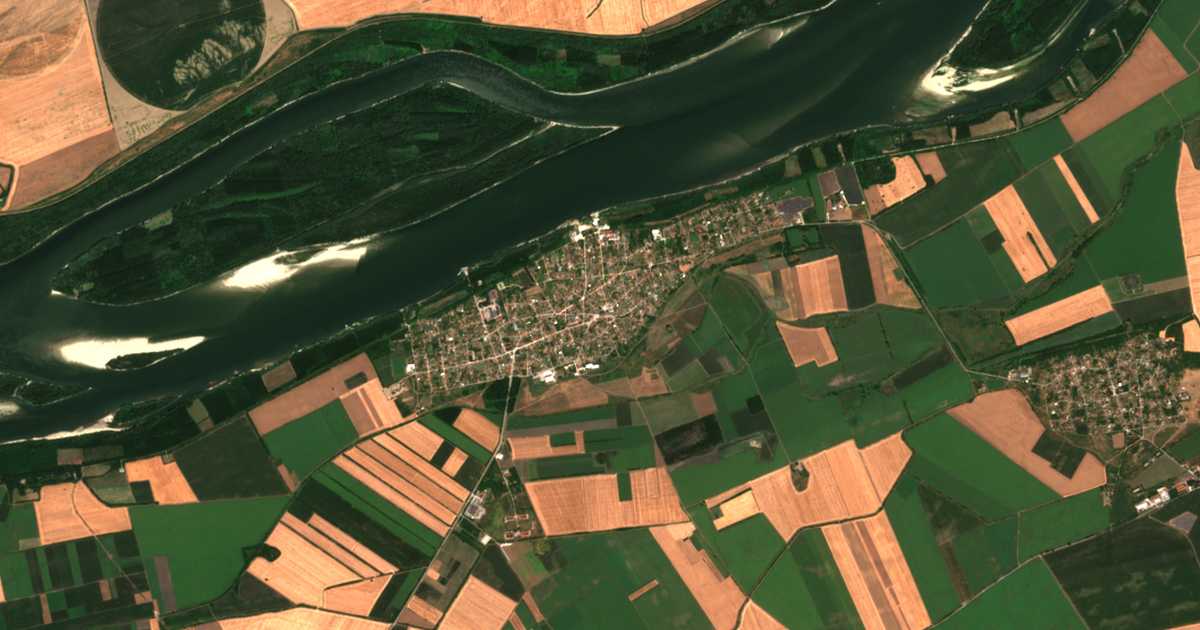 Hartă satelitară: Rjahovo