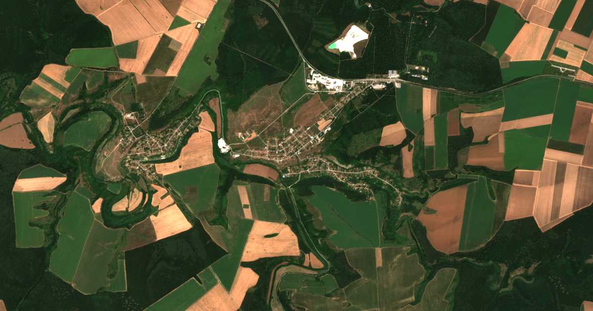 Hartă satelitară: Senovo