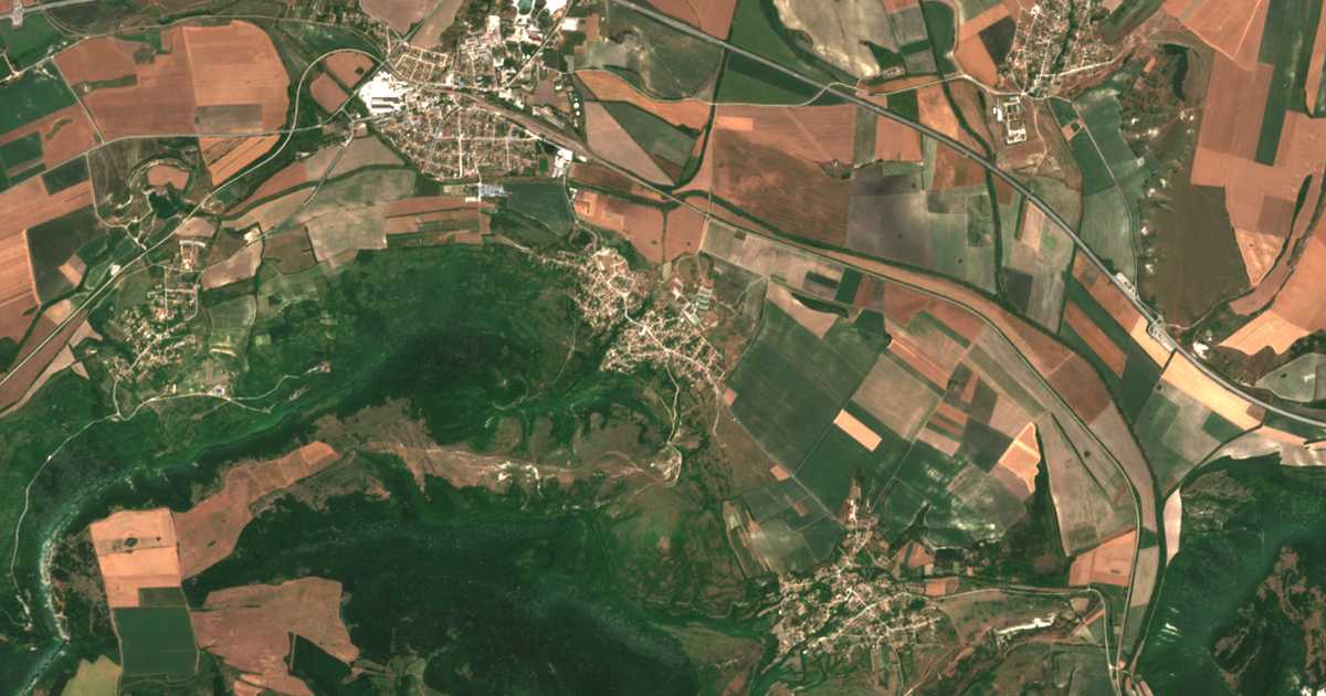 Hartă satelitară: Kaspicean