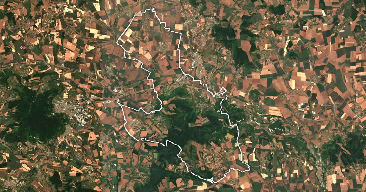 Imagine din satelit cu limita trasată: Kaspicean