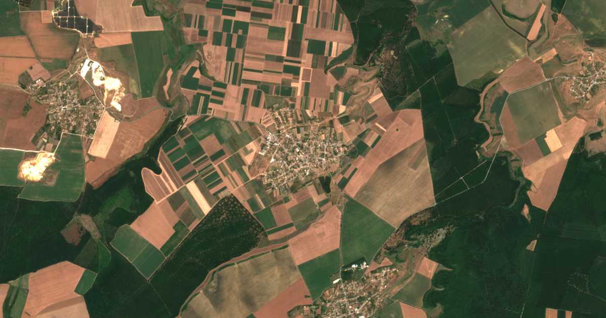 Hartă satelitară: Vălnari