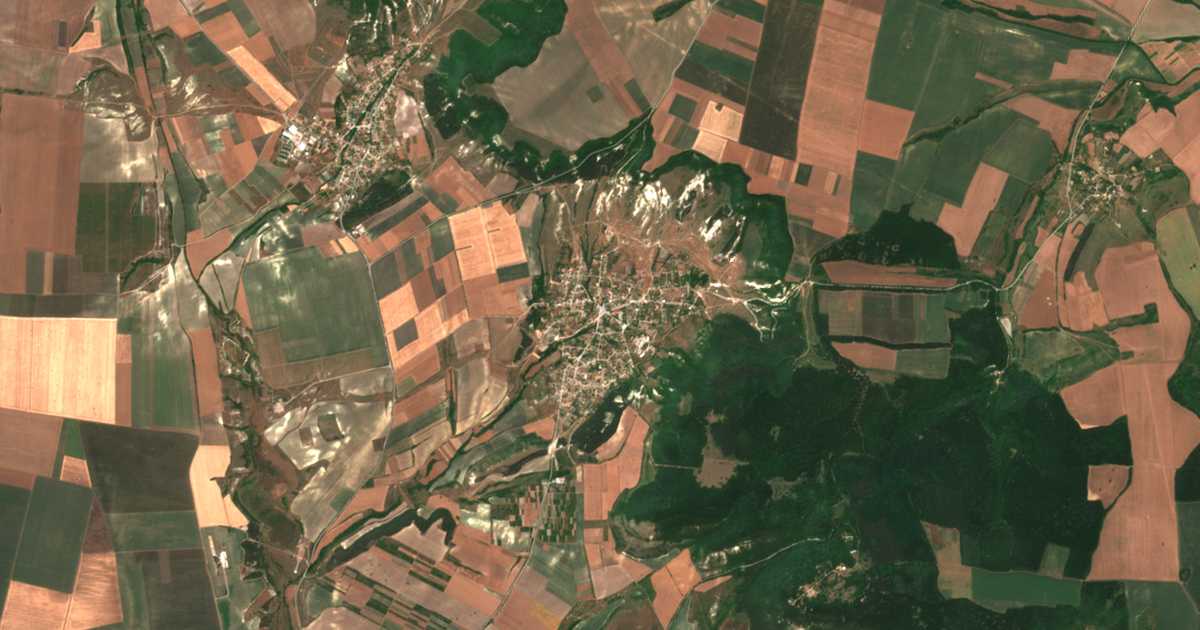 Hartă satelitară: Pamukcii