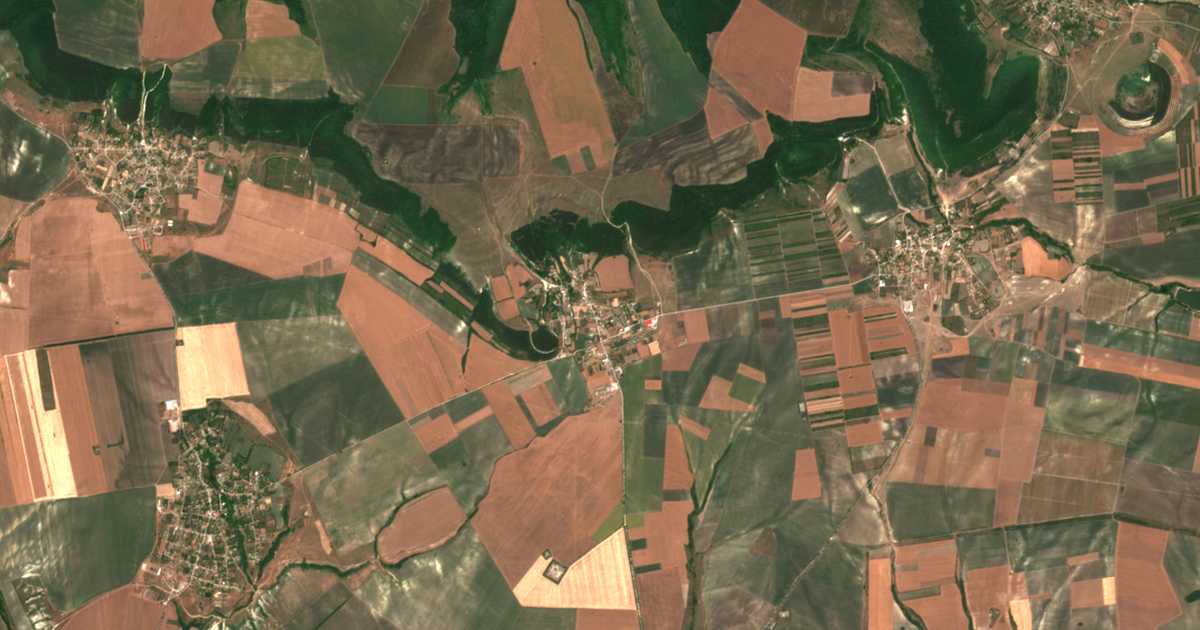 Hartă satelitară: Pravenți
