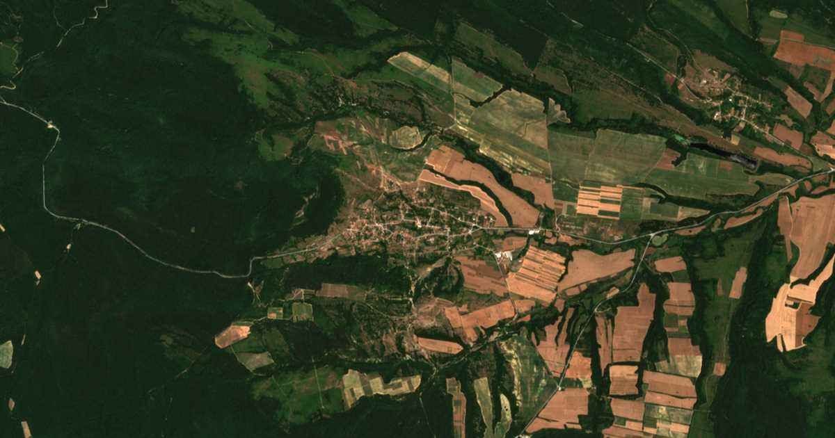 Hartă satelitară: Riș