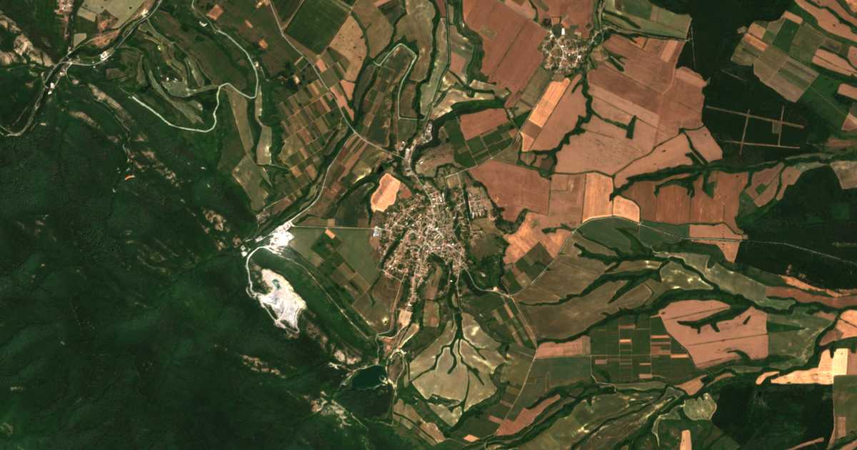 Hartă satelitară: Dragoevo