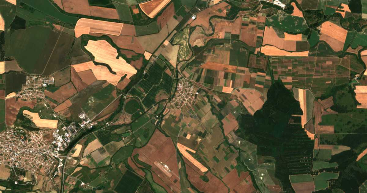 Hartă satelitară: Milanovo