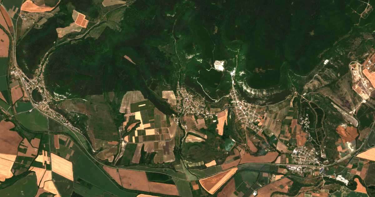 Hartă satelitară: Osmar