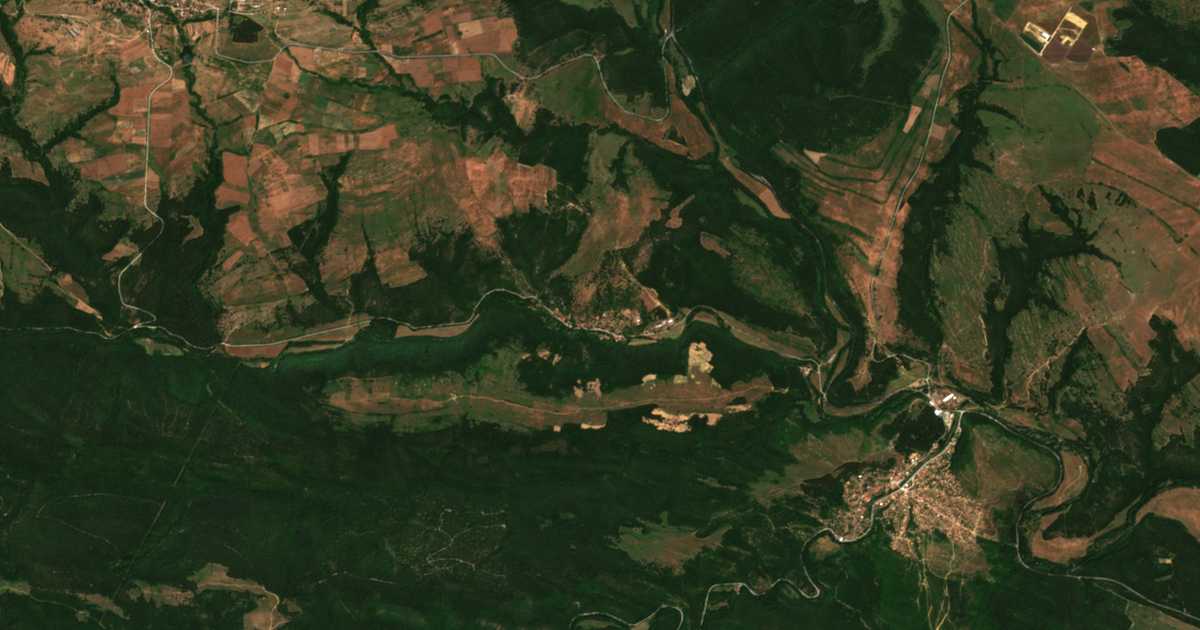 Hartă satelitară: Katuniște