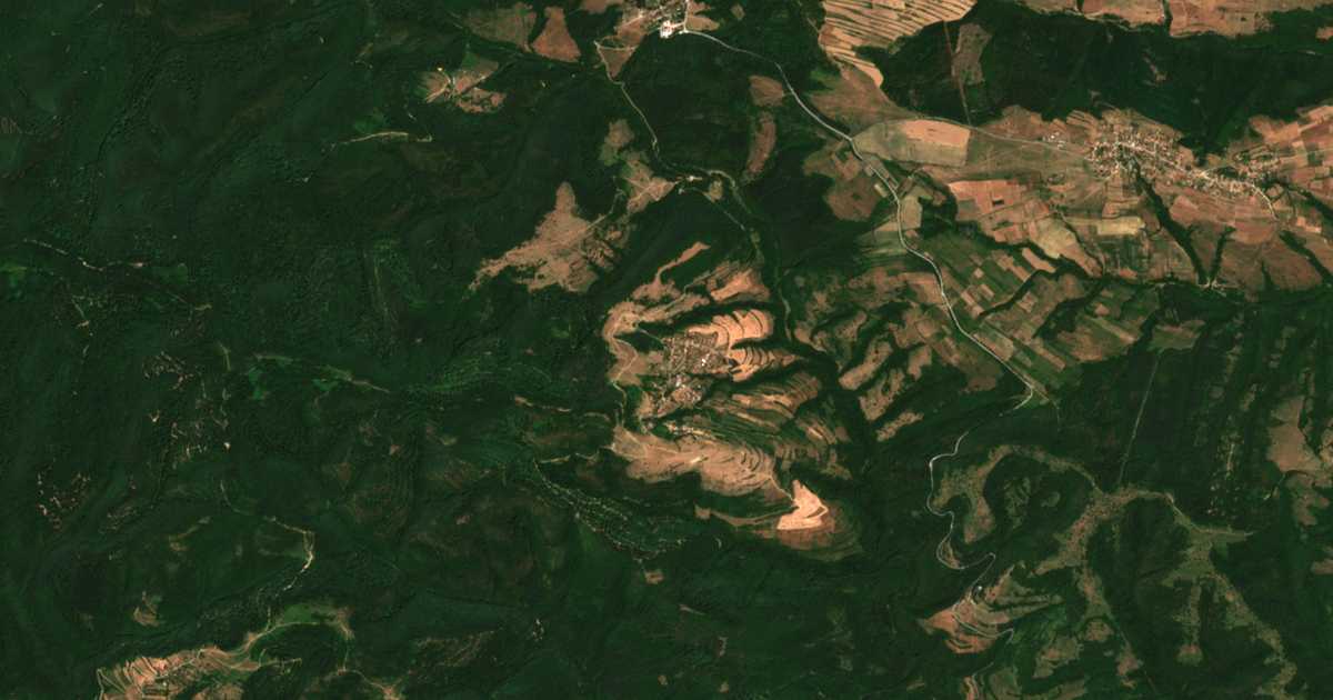 Hartă satelitară: Ostra Moghila