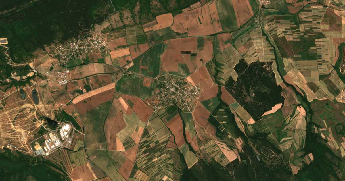 Hartă satelitară: Pădarevo