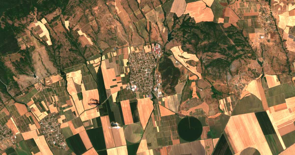 Hartă satelitară: Korten