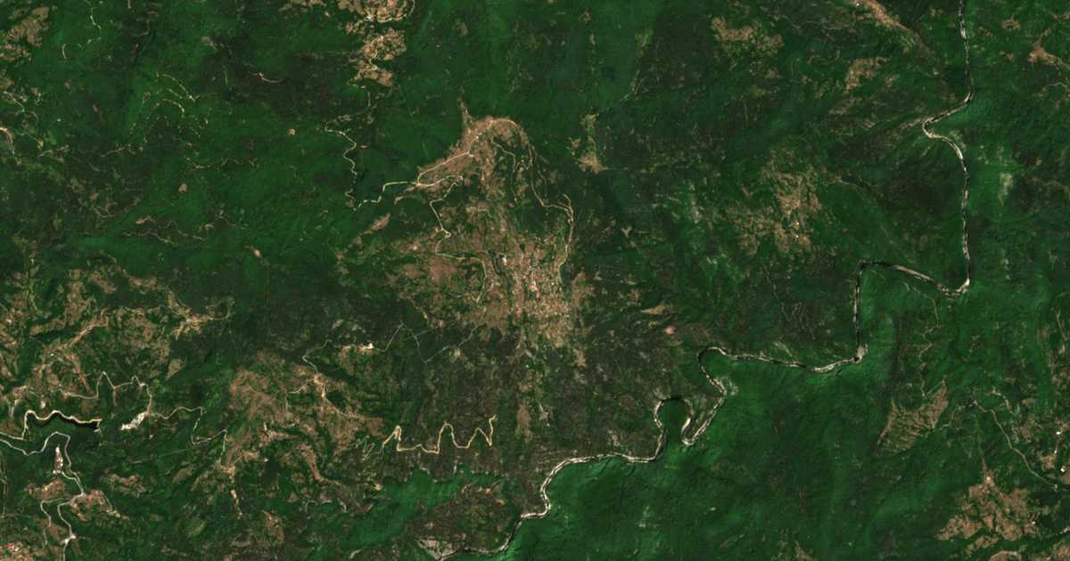Hartă satelitară: Gălăbovo