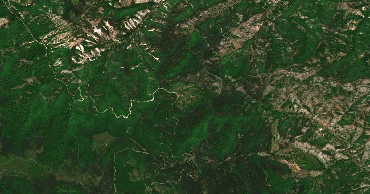 Hartă satelitară: Planinsko