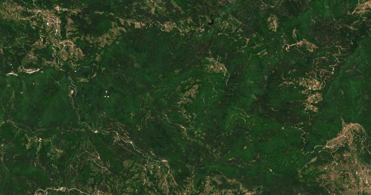 Hartă satelitară: Trave
