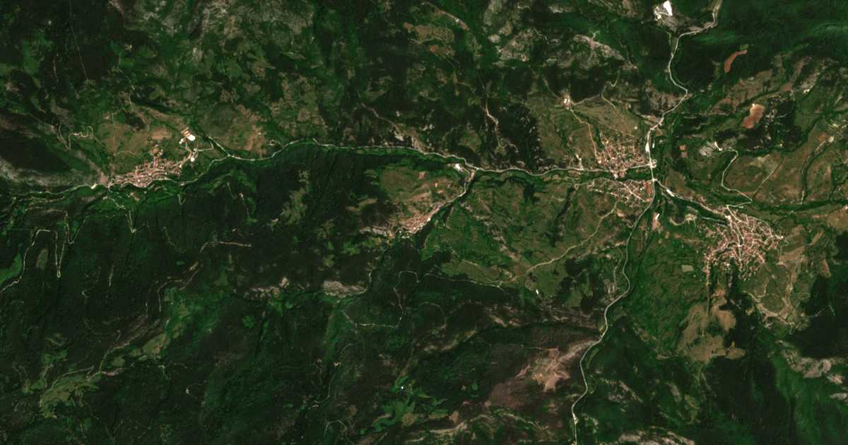 Hartă satelitară: Malevo