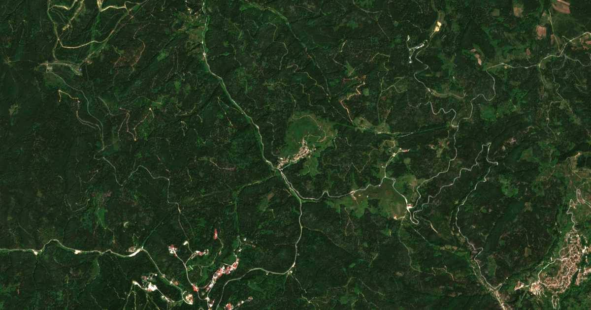 Hartă satelitară: Progled