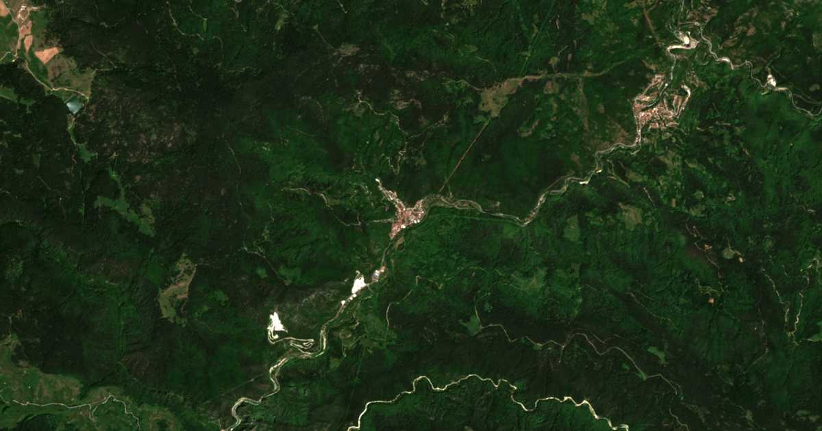 Hartă satelitară: Grohotno