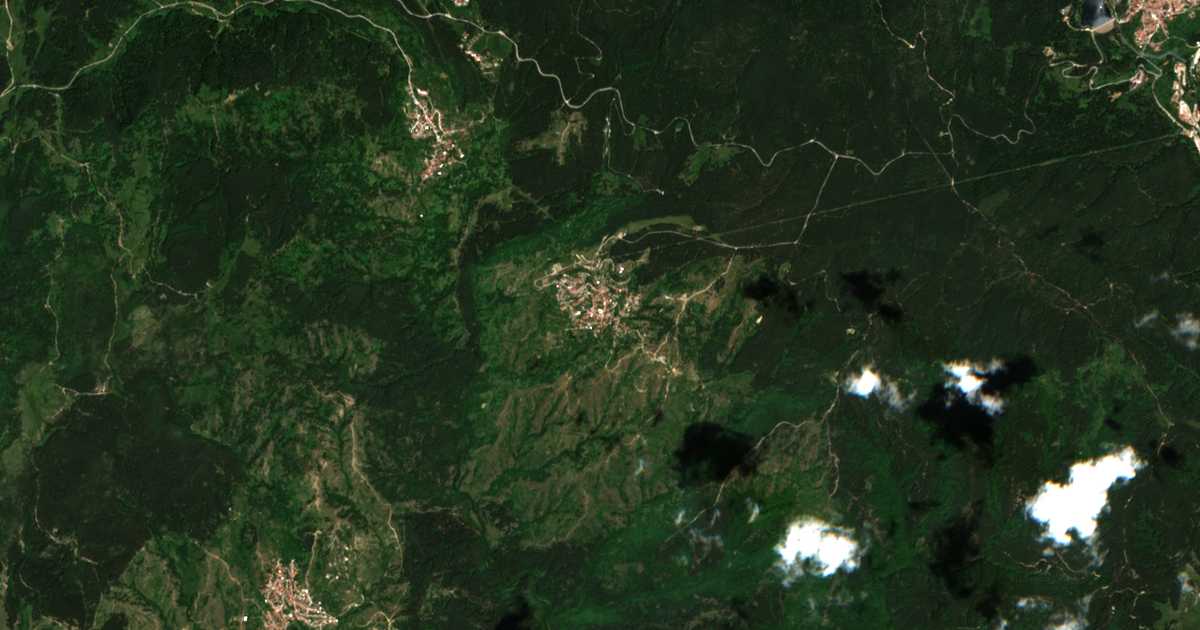 Hartă satelitară: Liubcea