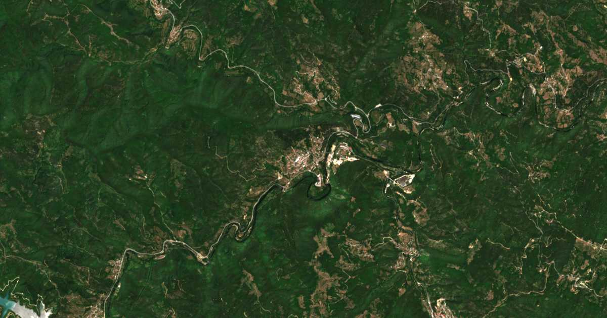 Hartă satelitară: Srednogorți