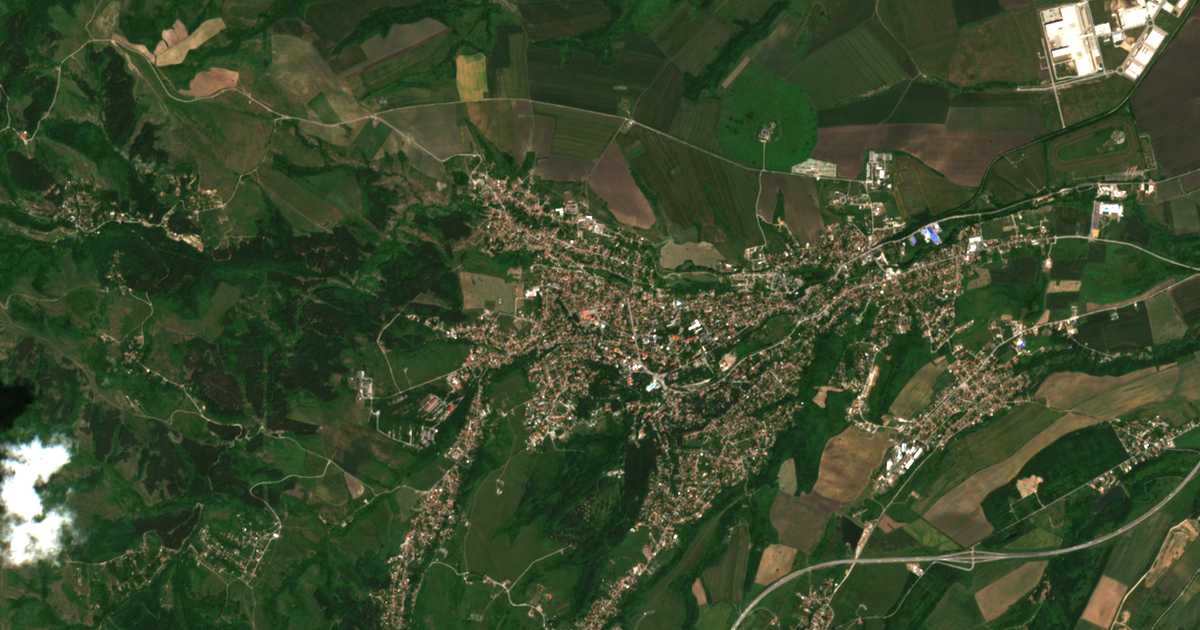 Hartă satelitară: Bankea