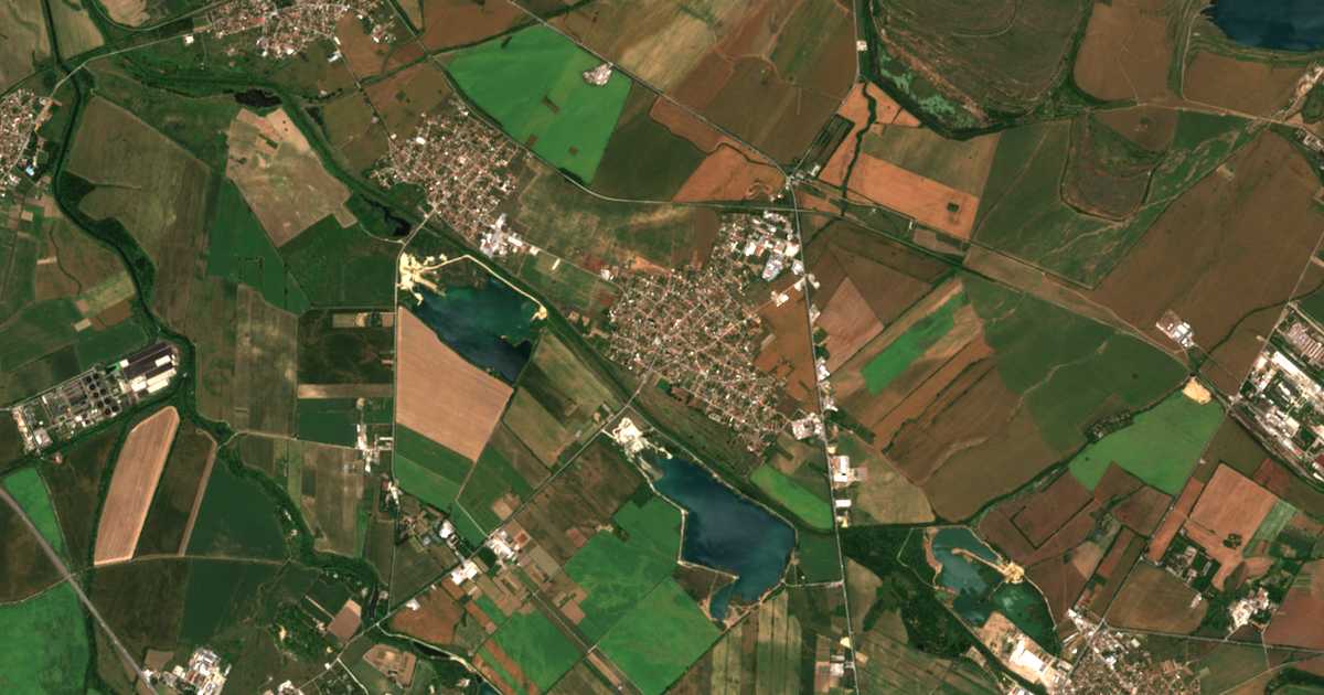 Hartă satelitară: Cepinți