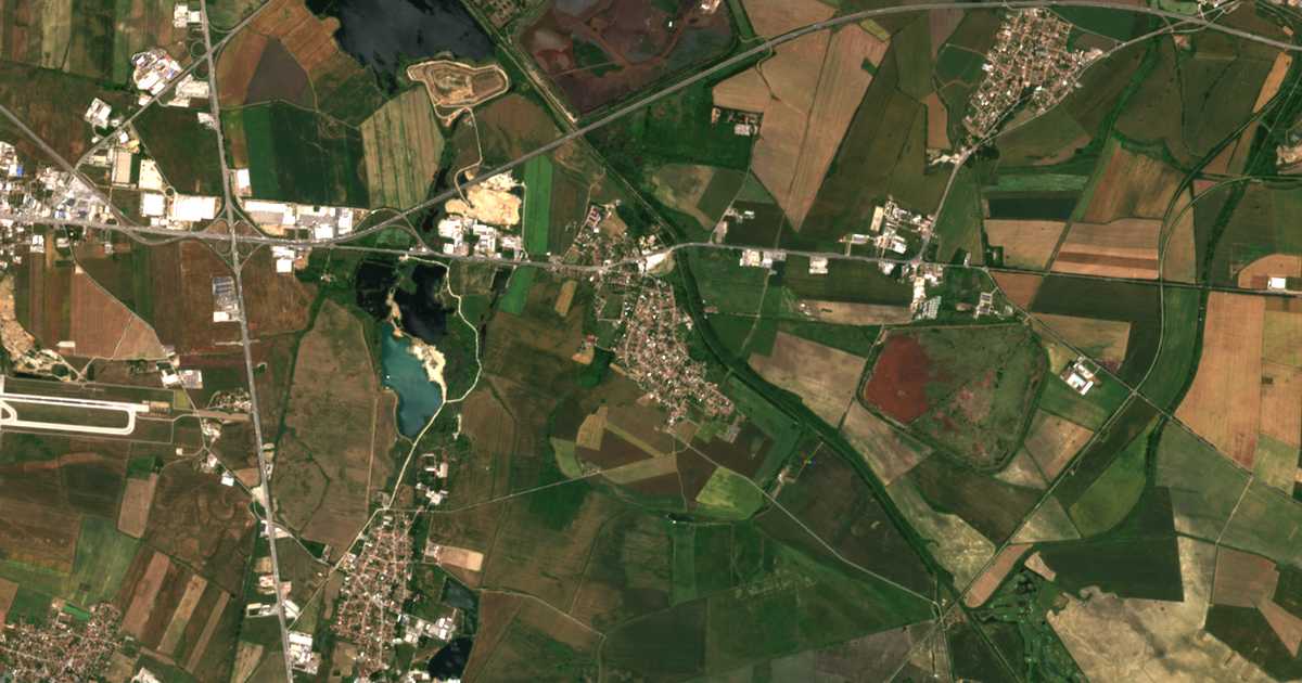 Hartă satelitară: Dolni Bogrov