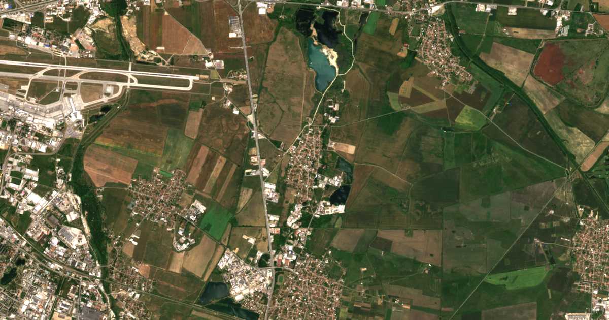 Hartă satelitară: Krivina