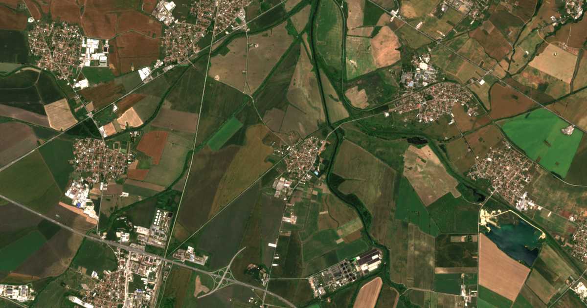 Hartă satelitară: Kubratovo