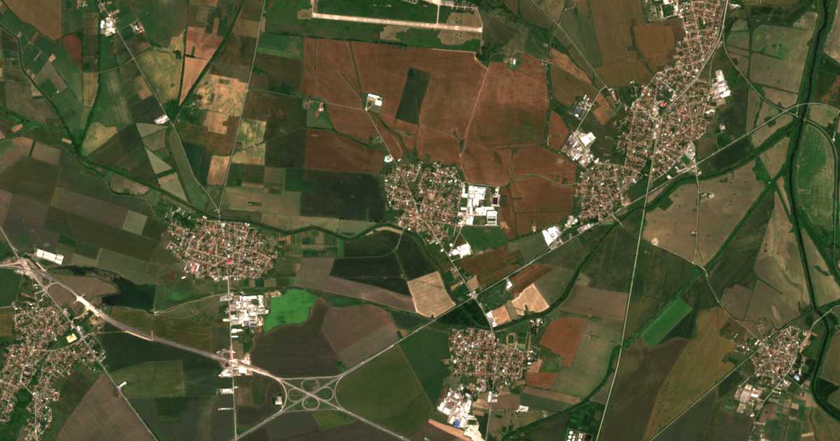 Hartă satelitară: Miroveane