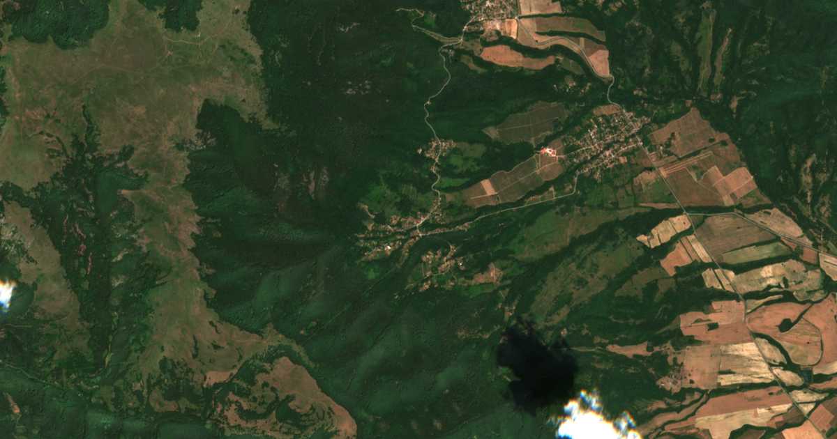 Hartă satelitară: Kraevo