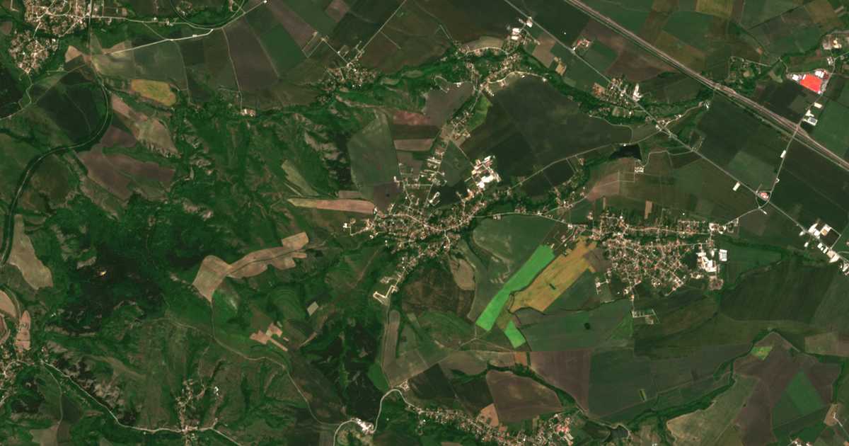 Hartă satelitară: Herakovo