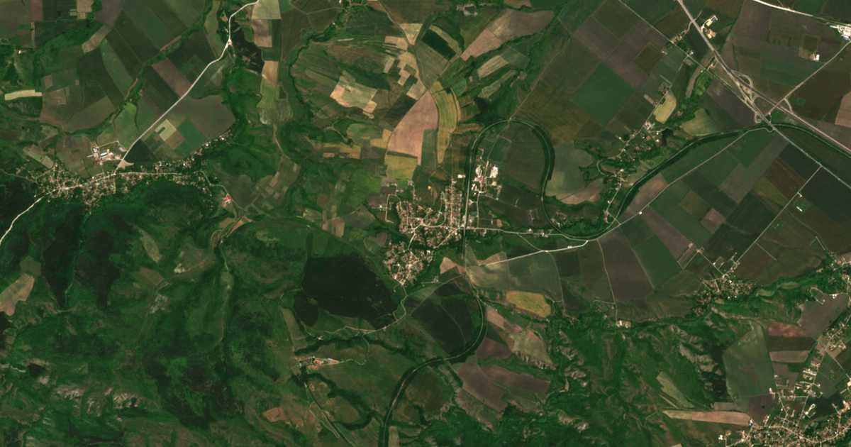 Hartă satelitară: Hrabărsko