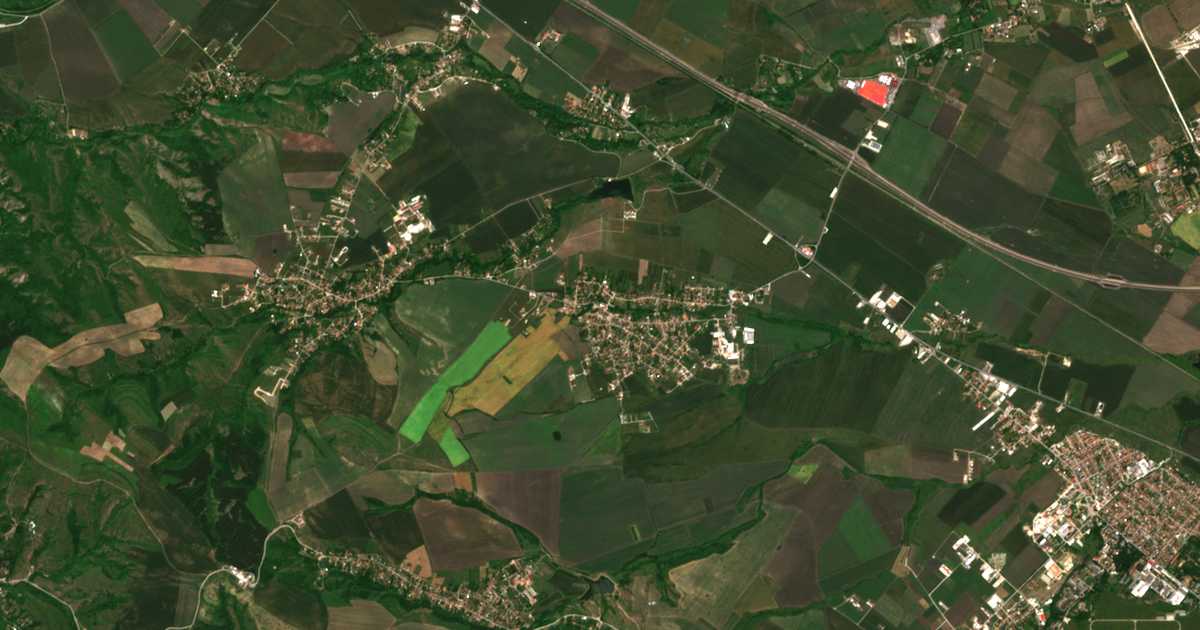 Hartă satelitară: Proleșa