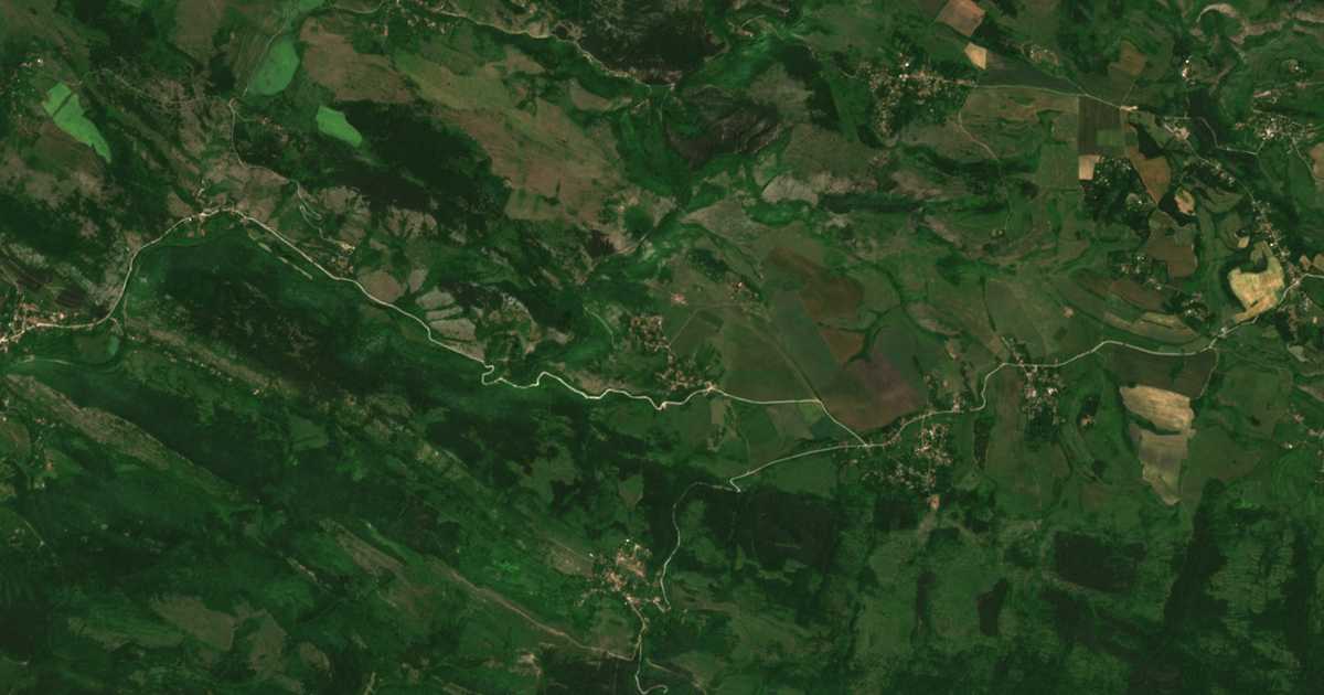Hartă satelitară: Berende