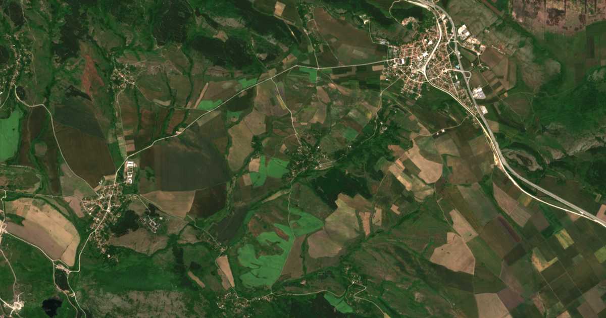 Hartă satelitară: Ciukovezer