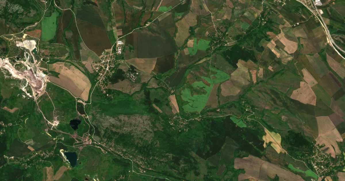 Hartă satelitară: Kambelevți