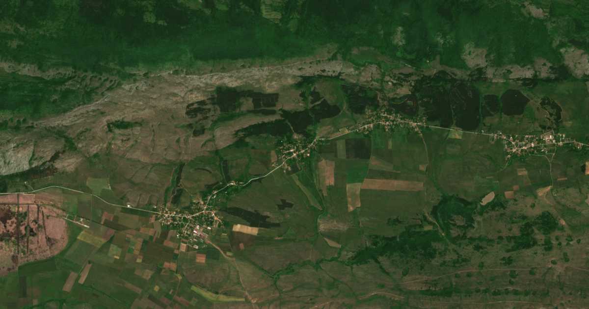 Hartă satelitară: Raianovți
