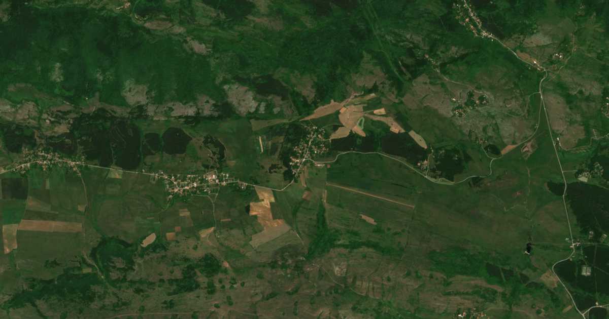 Hartă satelitară: Țrăklevți