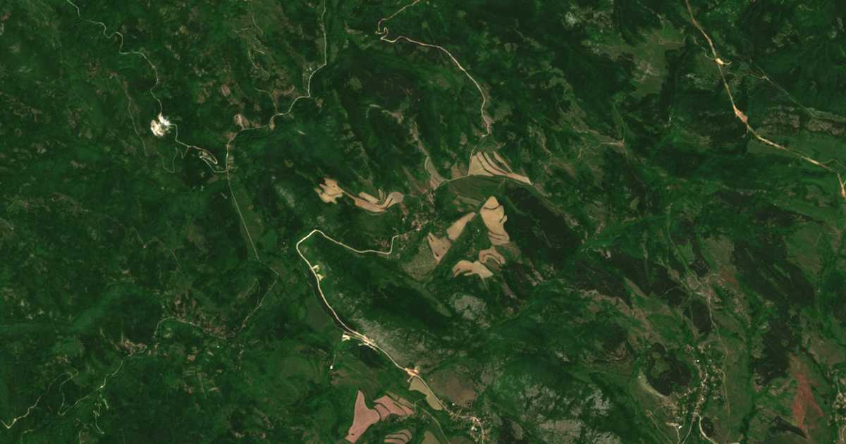 Hartă satelitară: Vișan