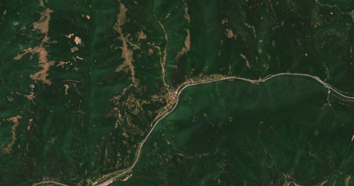 Hartă satelitară: Ciurek