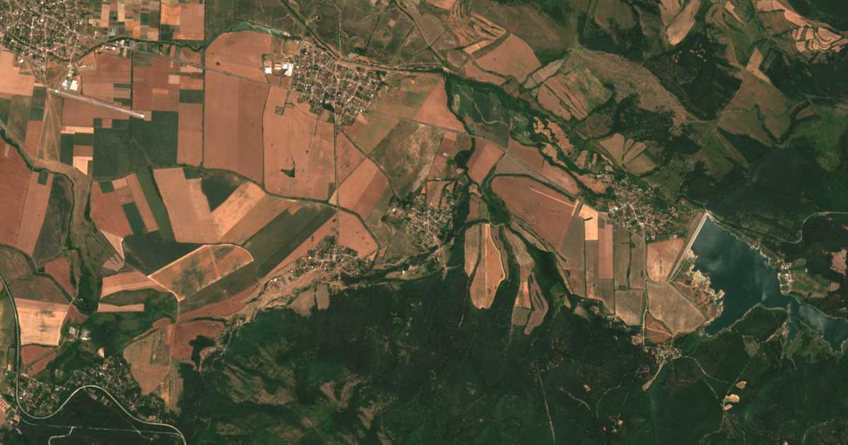 Hartă satelitară: Karapolți