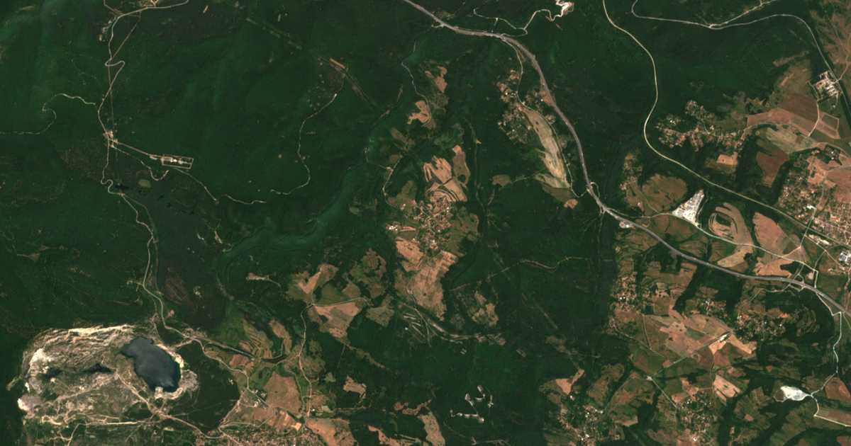 Hartă satelitară: Krușovița