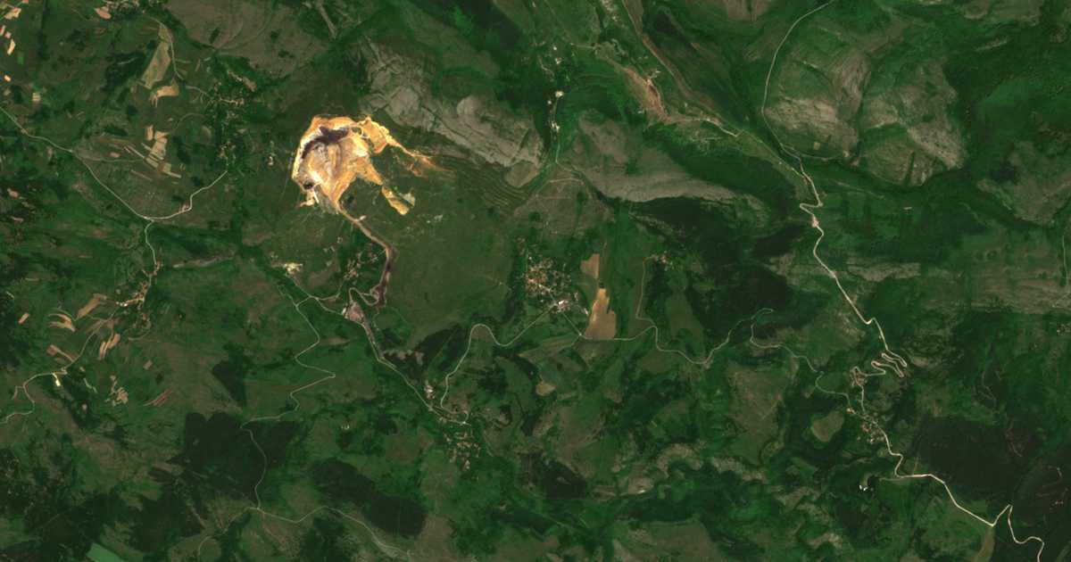 Hartă satelitară: Goleș