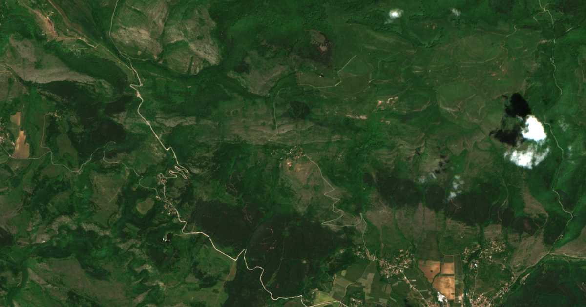 Hartă satelitară: Ravna