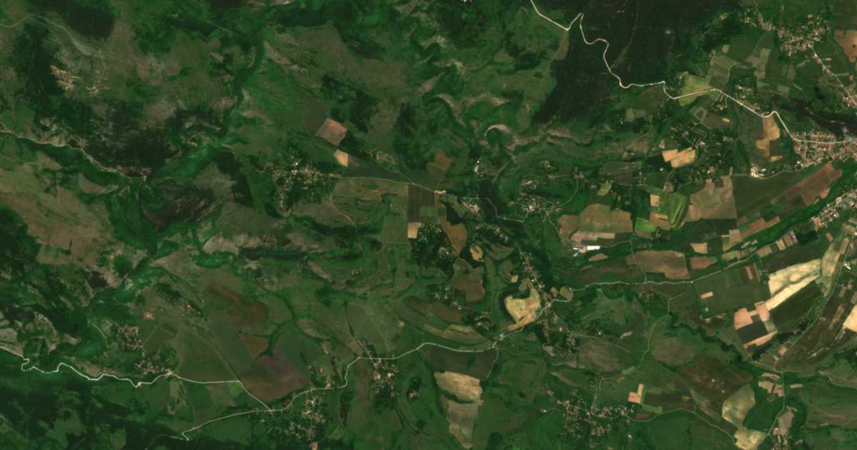 Hartă satelitară: Tuden